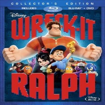 Wreck-It Ralph (ָԿ ) (ѱ۹ڸ)(Two-Disc Blu-ray/DVD Combo) (2012)