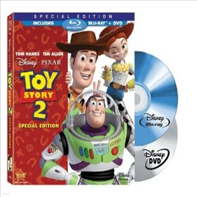 Toy Story 2 ( 丮 2) (ѱ۹ڸ)(Two-Disc Special Edition Blu-ray/DVD Combo w/ Blu-ray Packaging) (1999)