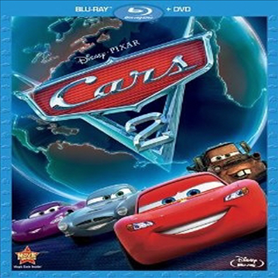 Cars 2 (ī 2) (ѱ۹ڸ)(Two-Disc Blu-ray / DVD Combo in Blu-ray Packaging) (2011)