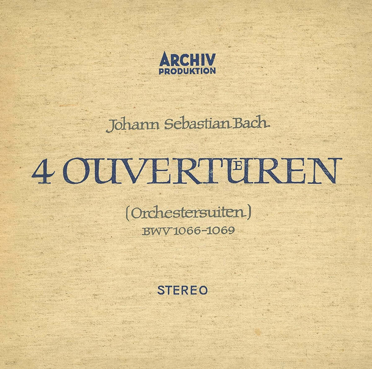 Karl Richter 바흐: 관현악 모음곡 (J.S Bach: Orchestral Suites Nos. 1-4)