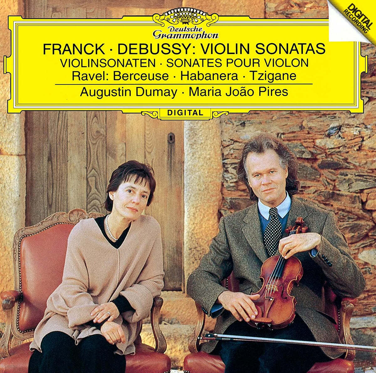 Augustin Dumay / Maria Joao Pires 프랑크, 드뷔시, 라벨: 바이올린 소나타 (Franck, Debussy, Ravel: Violin Sonata) 