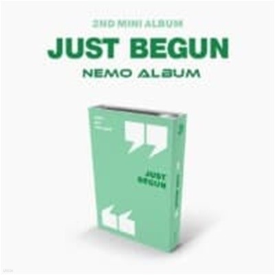 [미개봉] 저스트비 (Just B) / Just Begun (2nd Mini Album) (Nemo Album Full Ver.)