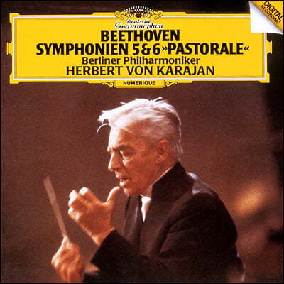 Herbert von Karajan 亥:  5,6 (Beethoven: Symphonies Nos. 5, 6)