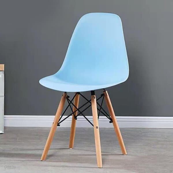북유럽스타일 심플 디자인 의자 (블루) 카페 인테리어