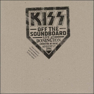 Kiss — Off The Soundboard: Live At Donington 앨범 커버