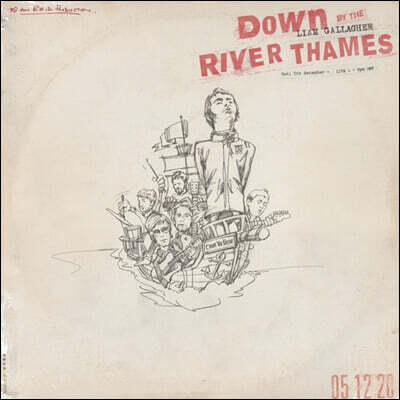 Liam Gallagher (리암 갤러거) - Down By The River Thames [오렌지 컬러 2LP]