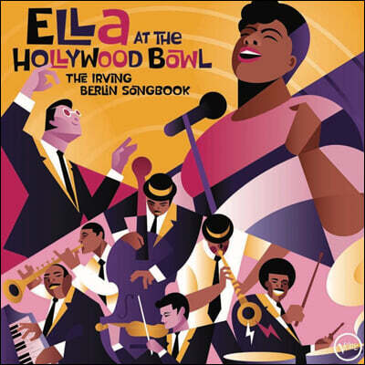 Ella Fitzgerald — Ella at the Hollywood Bowl: The Irving Berlin Songbook 앨범 커버