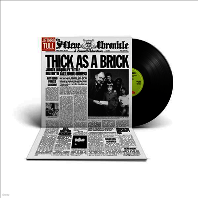 Jethro Tull — Thick As A Brick (50th Anniversary Edition)(Steven Wilson Remix) 앨범 커버