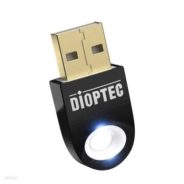Dioptec 블루투스4 패션동글 블랙 JUSTLINK-BTD01-BK