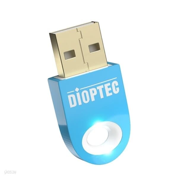 [Dioptec] 블루투스4.0 패션동글 블루 [BTD01-BL]