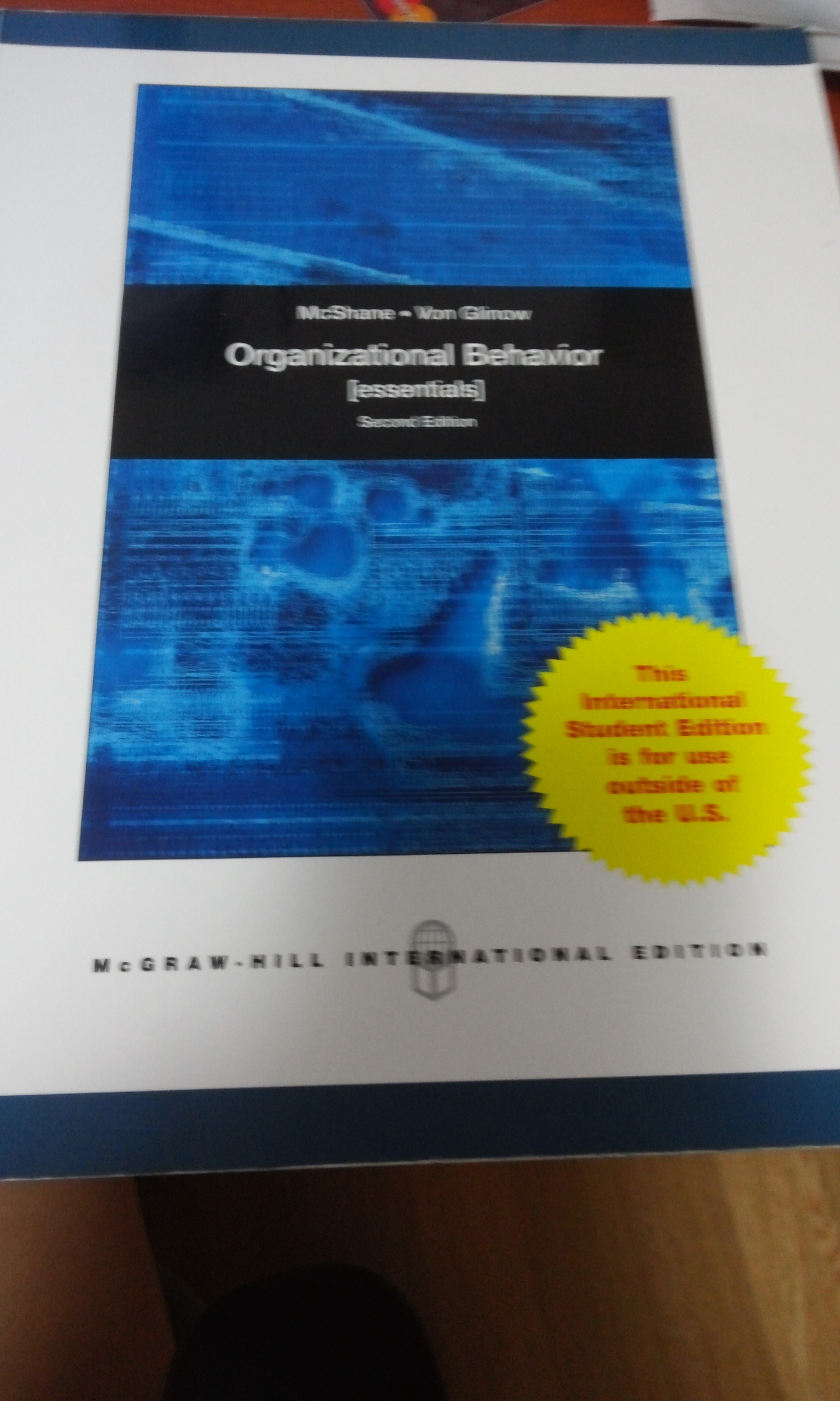 organizational behavior[essentials] second edition