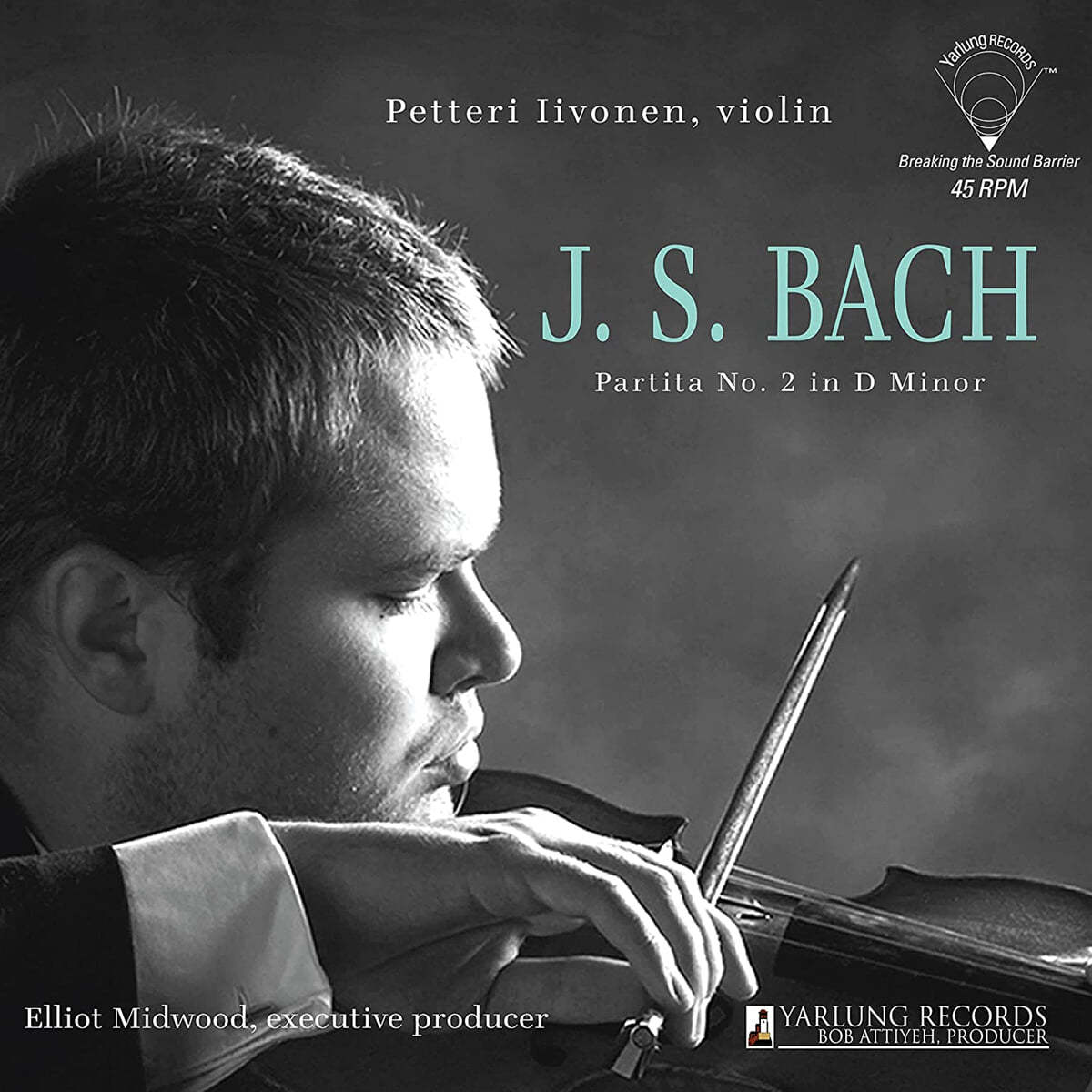 Petteri Iivonen 바흐: 무반주 바이올린 파르티타 2번 (Bach: Partita BWV1004) [LP]