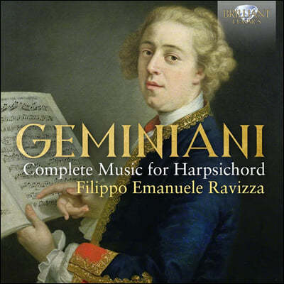 Filippo Emanuele Ravizza ̴Ͼƴ: ڵ  (Geminiani: Complete Music For Harpsichord)