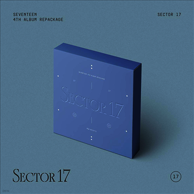세븐틴 (Seventeen) - SEVENTEEN 4th Album Repackage 'SECTOR 17 (NEW HEIGHTS Ver.)(미국 리테일 독점 접지 카드)(CD)