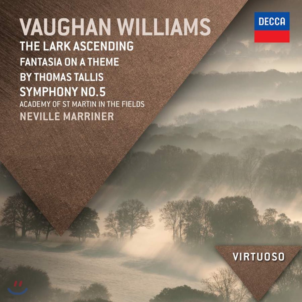 Neville Marriner 본 윌리암스: 푸른 옷소매, 종달새의 비상 외 (Vaughan Williams: The Lark Ascending)