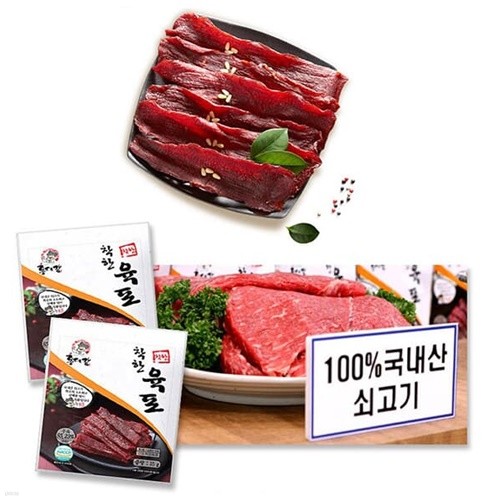 말랑말랑한 홍대감 착한육포 소고기 15g X 25개 ...