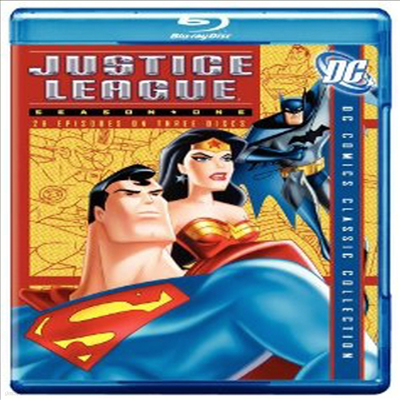 Justice League: Season One (Ƽ  :1) 1(ѱ۹ڸ)(Blu-ray) (2008)