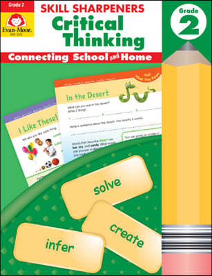 ݹ Skill Sharpeners Critical Thinking, Grade 2 (Student Book+MP3 CD)