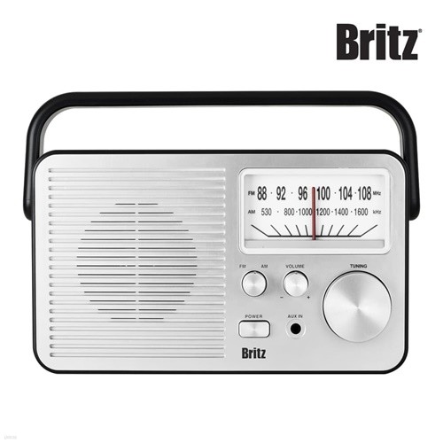 브리츠 BZ-R931 레트로 아날로그 휴대용 라디오 ...