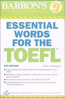 Barron's Essential Words for the TOEFL