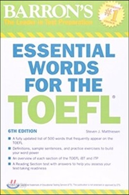 Barron's Essential Words for the TOEFL