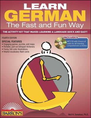 Learn German the Fast and Fun Way with Online Audio [With German-English and MP3]