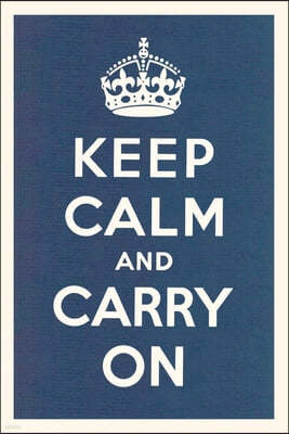 Vintage Journal Keep Calm and Carry On