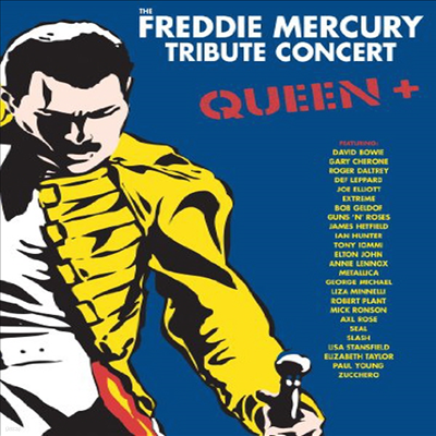 Freddie Mercury/Queen - Freddie Mercury Tribute Concert (3DVD) (2013)
