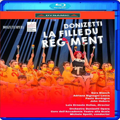 üƼ:  ' ' (Donizetti: Opera 'La Fille du Regiment') (ѱڸ)(Blu-ray) (2022) - Michele Spotti