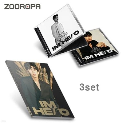 [미개봉/3종세트] 임영웅 1집 IM HERO Jewel Case + Photo Book