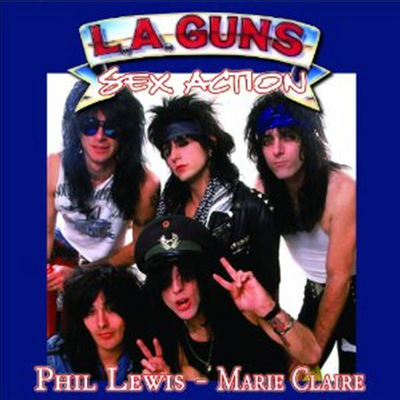 L.A. Guns/Phil Lewis - Sex Action/Marie Claire (7" Single)(LP)