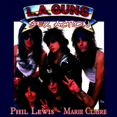 L.A. Guns/Phil Lewis - Sex Action/Marie Claire (7" Single)(LP)