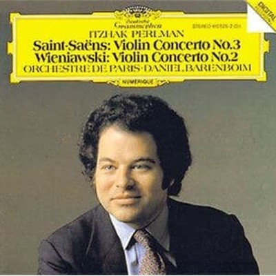 tzhak Perlman, Daniel Barenboim / 생상 : 바이올린 협주곡 3번 Op.61, 비에니아프스키 : 바이올린 협주곡 2번  (수입/4105262)