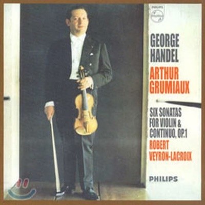 Arthur Grumiaux / 이 한 장의 명반 - 헨델 : 바이올린과 콘티누오를 위한 6개의 소나타, Op.1  (DP5726)