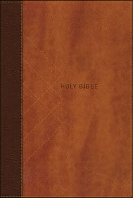 Niv, Thinline Bible, Giant Print, Leathersoft, Brown, Red Letter, Comfort Print