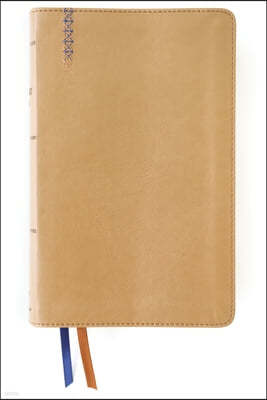 Niv, Student Bible, Personal Size, Leathersoft, Tan, Thumb Indexed, Comfort Print