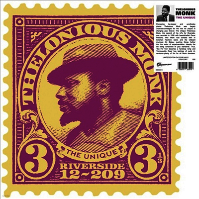 Thelonious Monk — The Unique 앨범 커버