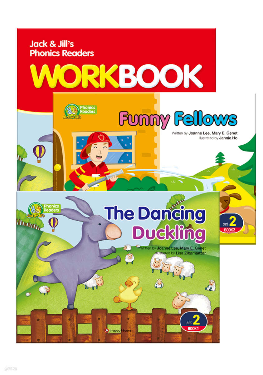 Jack and Jill's Phonics Readers Set 2