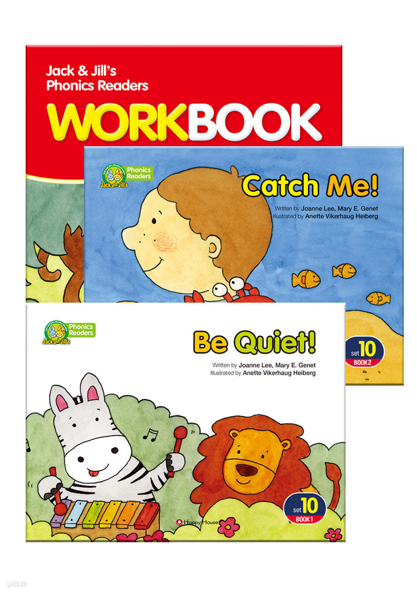 Jack and Jill&#39;s Phonics Readers Set 10