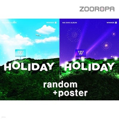 [미개봉/포스터증정] 위너 Winner HOLIDAY 미니앨범 4집 Photobook ver.