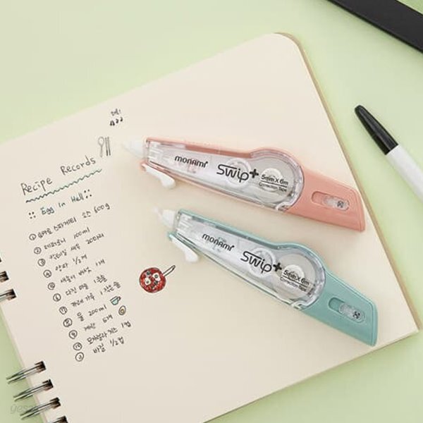 [예스24배송] 모나미 리필형 수정테이프 SWIP +