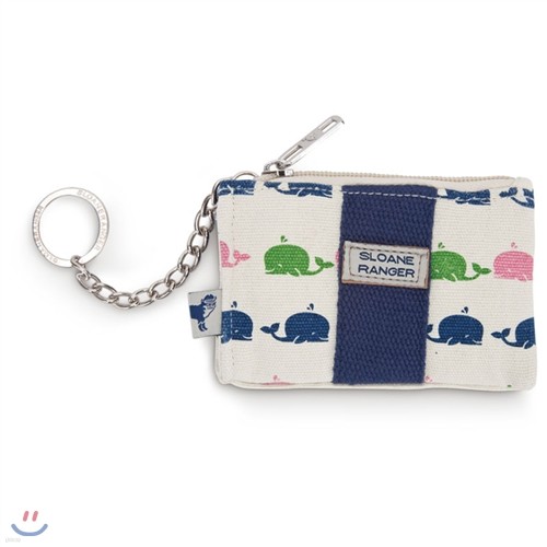 [Sloane Ranger] Coin purse  ī -Whale