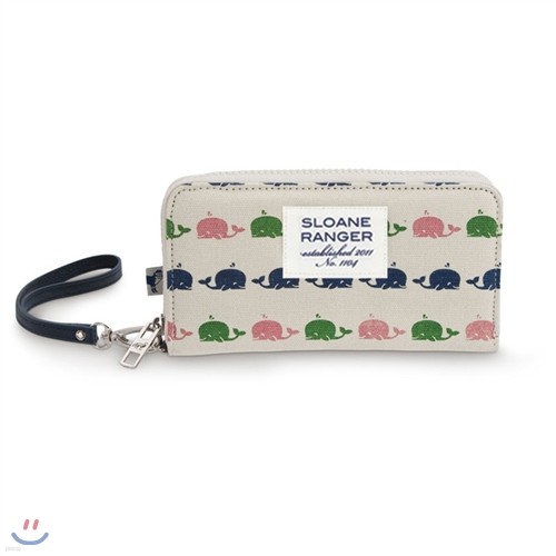 [Sloane Ranger] Smartphone wallet Ʈ -Whale