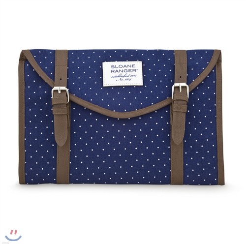 [Sloane Ranger] Oversized Clutch Ŭġ - Buckingham Dot