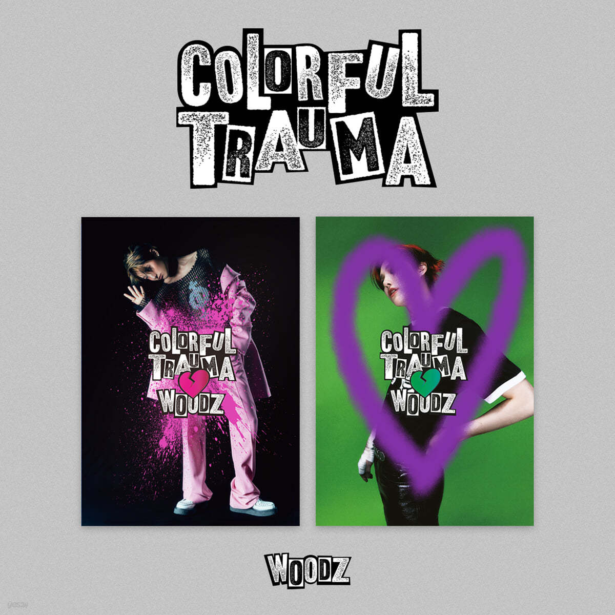 우즈 (WOODZ) - COLORFUL TRAUMA [2종 중 1종 랜덤 발송]