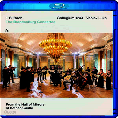 바흐: 브란벤부르크 협주곡 1 - 6번 (Bach: Brandenburg Concertos Nos.1 - 6) (Blu-ray) (2022) - Vaclav Luks