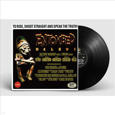 Entombed — DCLXVI: To Ride, Shoot Straight And Speak The Truth! 앨범 커버