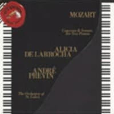 Alicia De Larrocha, Andre Previn / 모차르트 : 두 대의 피아노를 위한 협주곡 (수입/09026680442)