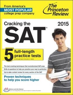 Princeton Review Cracking the SAT with 5 Practice Tests, 2015