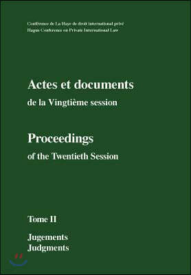 Intl Specialized Book Service Inc Actes Et Documents de la Vingtieme Session / Proceedings of the Twentieth Session: Tome II - Jugements / Judgments